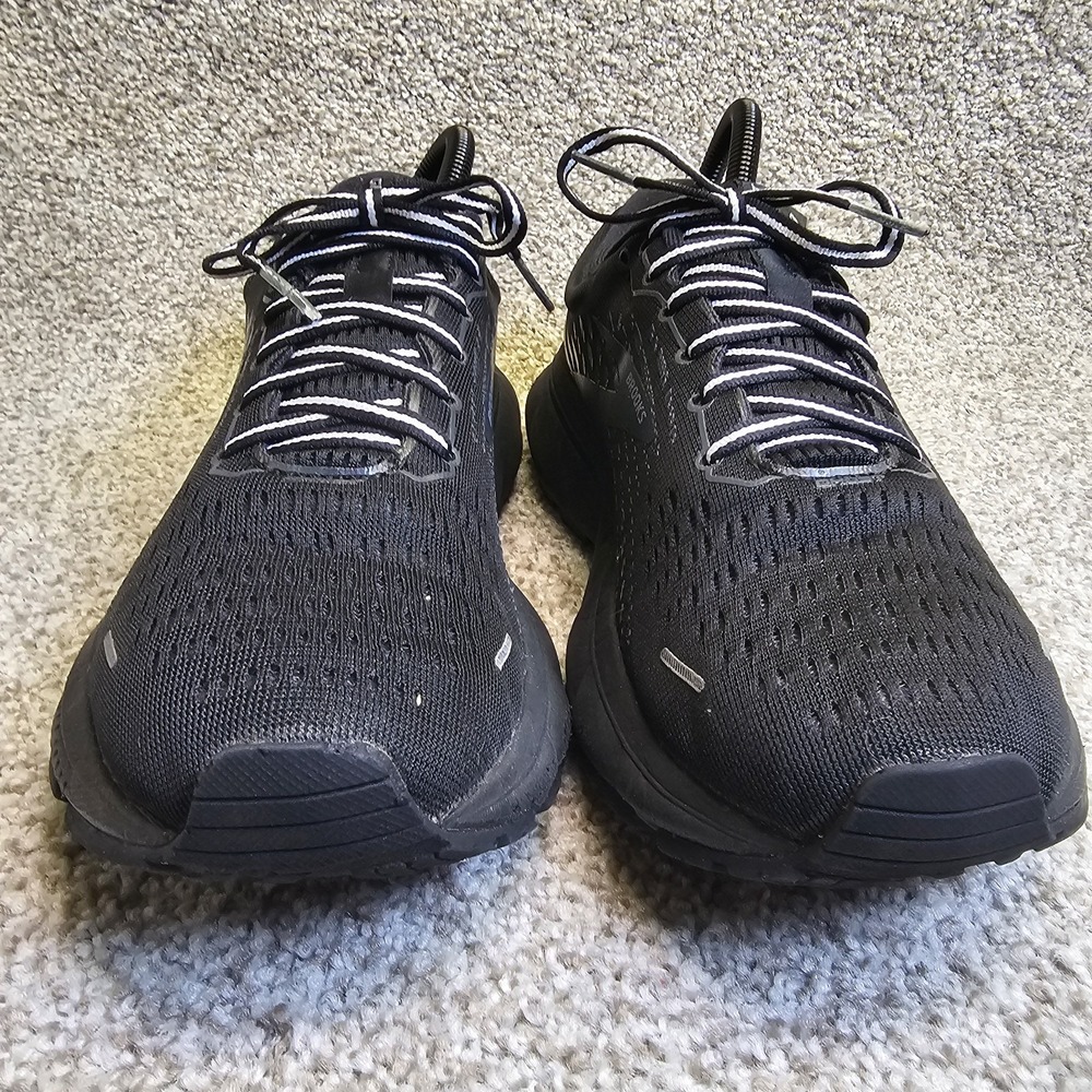 Brooks Ghost 13 Black Women's Sz 9 2A Narrow Running Shoes ~ Has Defects - Picture 2 of 14